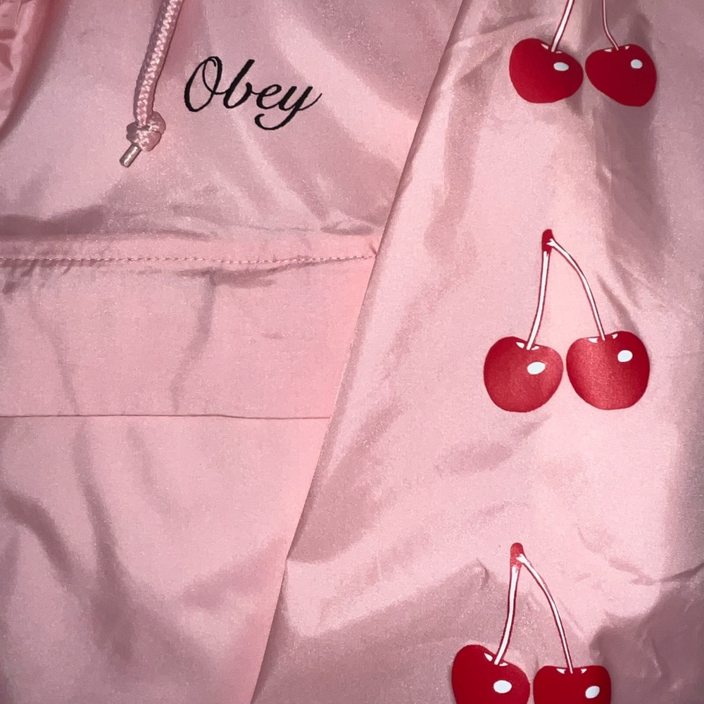 Obey Cherry windbreaker